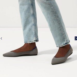 NWT Rothy's The Point in Cloud Grey Birdseye